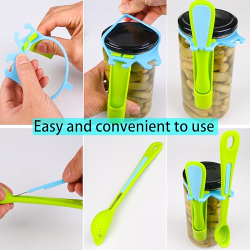 2 Pack Olive Spoon & Pickle Fork Grabber Tool