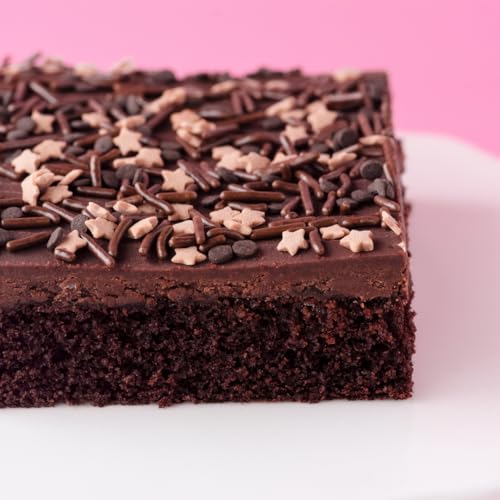 Dye Free Chocolate Sprinkles 6 Cell Variety (Chocolate)