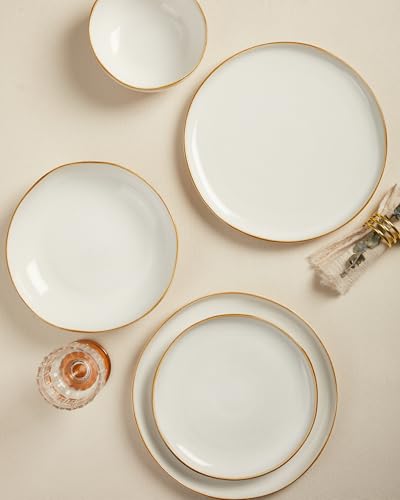 Extra Large Dinnerware Set for 12 (White / Set (36pcs))