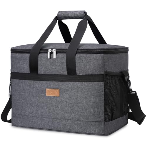 Cooler Bag 50 Cans Collapsible (50-Can(30L) / Dark Gray)