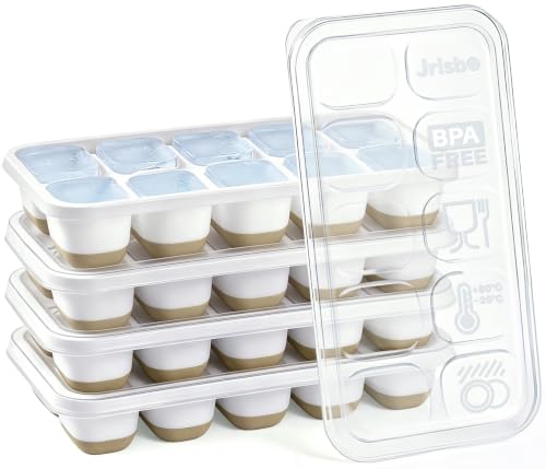 Silicone Ice Cube Tray (4 Kaki)