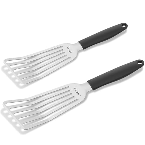 Fish Spatula Stainless Steel (Large & Small)