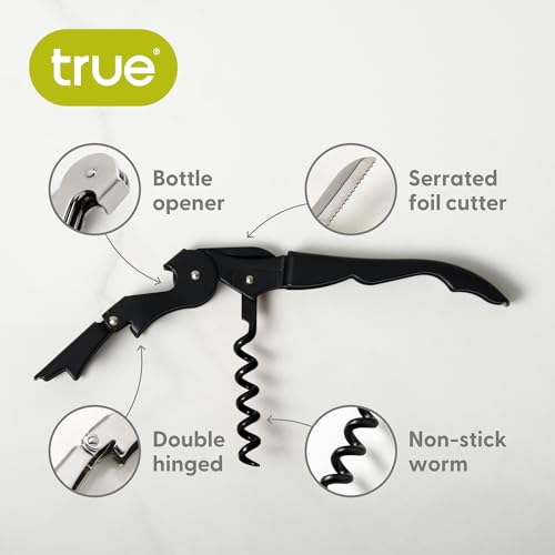 Truetap Double Hinged Waiter's Corkscrew Wine Opener