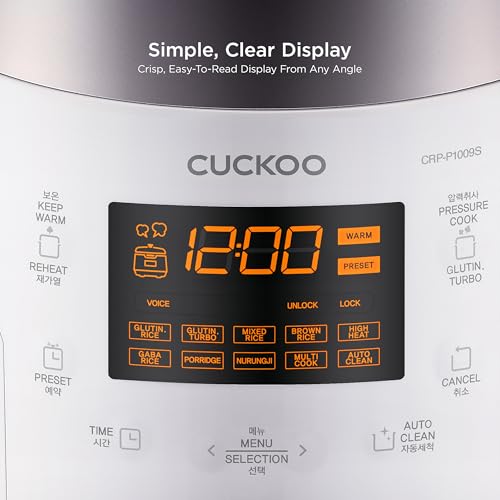 High Pressure Rice Cooker (10 cups / White)