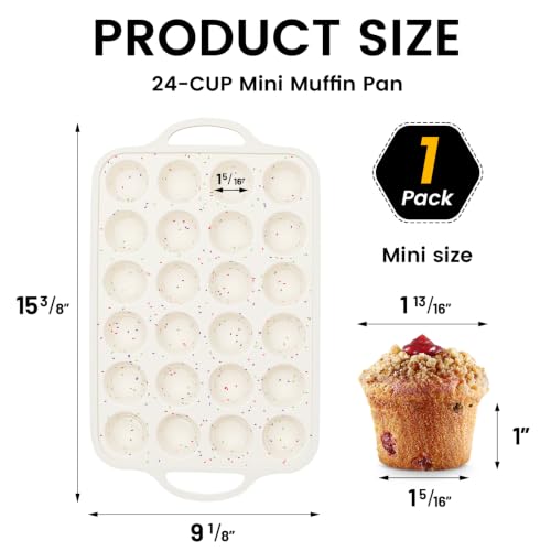 Mini Muffin Pan with Metal Reinforced Frame (Mini)