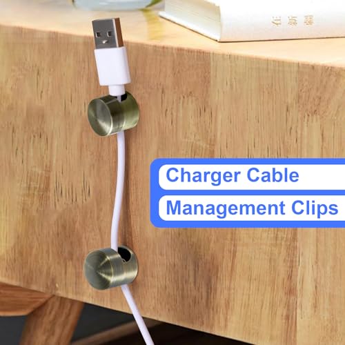 10 Sets Charger Holders for Cords (10 Sets / Antique Copper)
