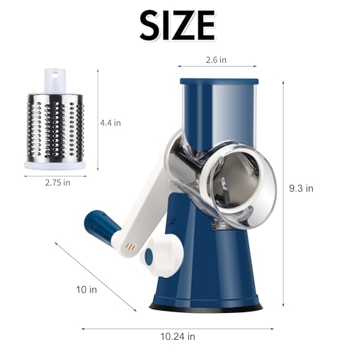 Rotary Cheese Grater Hand Crank