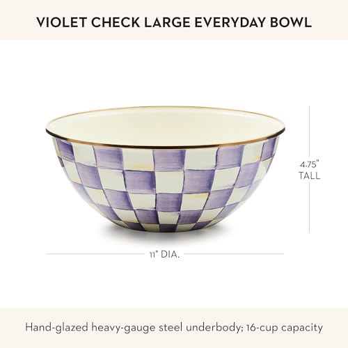 Everyday Bowl (Large (1 Bowl) / Violet Check)