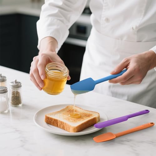 Silicone Spatula Set of 5 (Pure Colorful B-2)