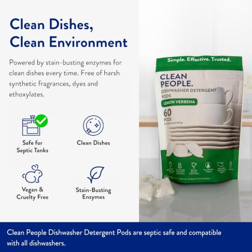 Dishwasher Detergent Pods (120 Count)