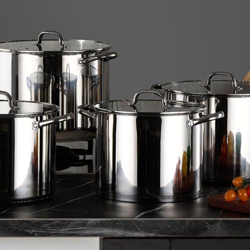 Stainless Steel Large Stock Pot (16 Quarts)