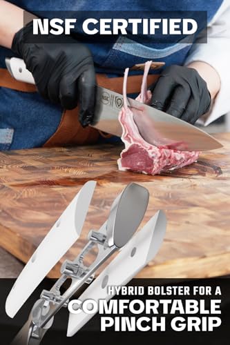 8 Pc Knife Block Set (8-Pc / White)
