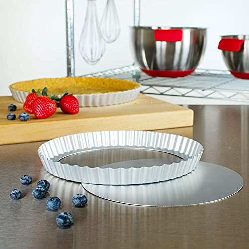 Fat Daddios Anodized Aluminum Fluted Tart Pan