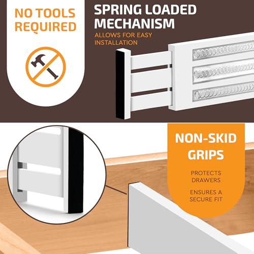 6 Pack Drawer Dividers (6 Count)