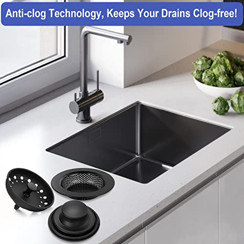 Kitchen Sink Drain Strainer 3 Pack Stainless Steel Sink Stopper (3 Count)