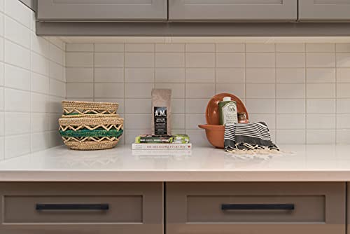 Matte Black Cabinet Handles Solid Cabinet Pulls 3 (Black / Flat Black 3-3/4'' Hole Center)
