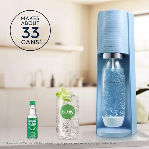 Terra Sparkling Water Maker (Misty Blue / Starter Kit)