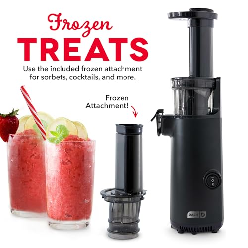 Deluxe Compact Cold Press Juicer (Compact / Black)