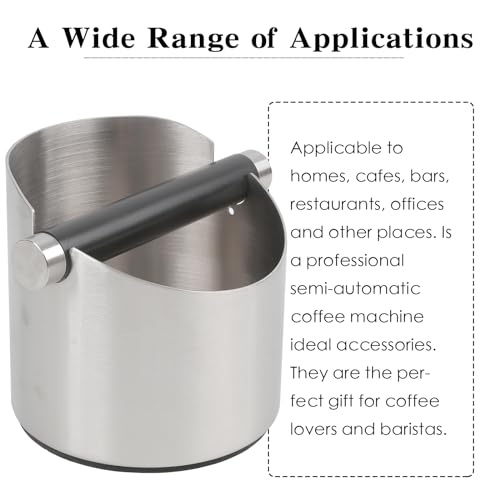 Italian Espresso Tapping Box (Silver-S)