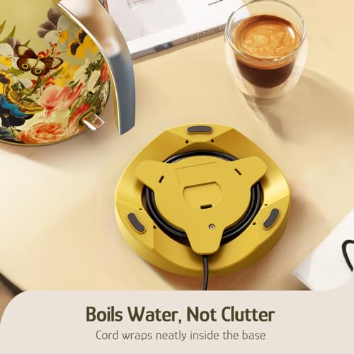 X Eduardo Recife Electric Water Kettle 1.7 Liters (Floral Painted Design)