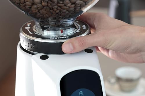 All Ground Burr Grinder (WHITE & WALNUT)