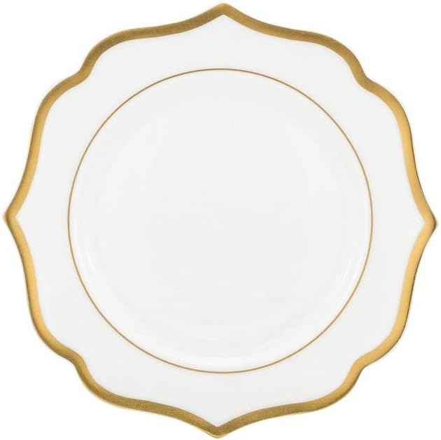 Euro Porcelain 57-pc Banquet Dinnerware Set, Luxury Bone China Tableware, Service for 8 (2MP) (6664-20)