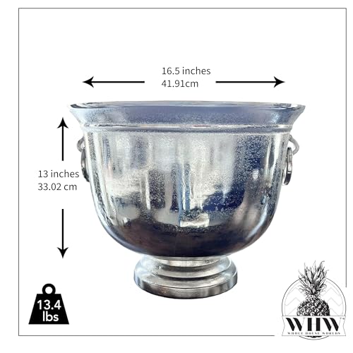 Oversized Luxury Champagne Bucket (Silver)