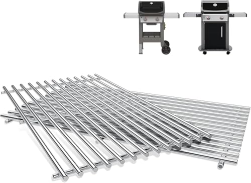 17.5 Inch Grill Grates for Weber Spirit 200 & GS4 II 200 Sreies (17.5" x 10.2" 2 Pack)