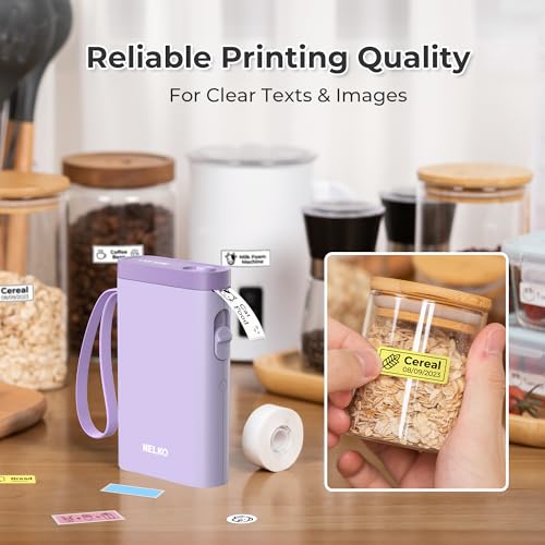 P21 Label Maker Machine with Tape