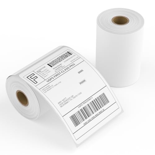 4x6 Thermal Shipping Labels (2 Rolls)