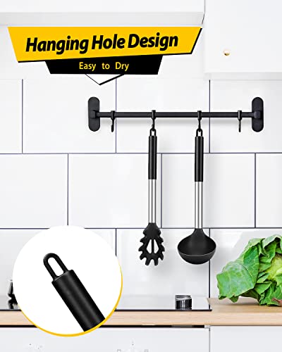 Silicone Soup Ladle and Pasta Spoon Set (2 Count)