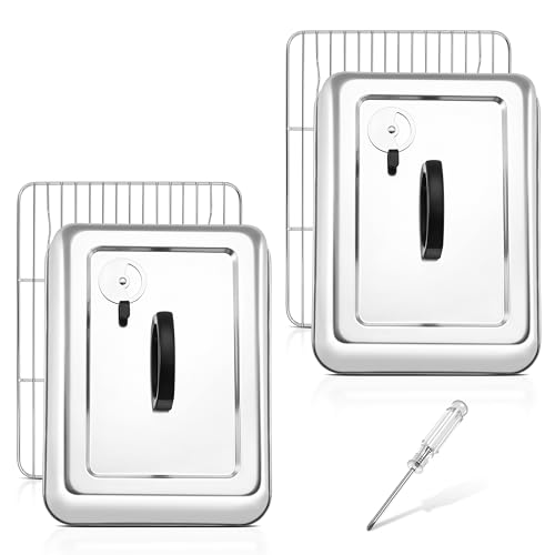 2Pcs Basting Cover & Wire Rack