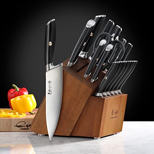 L Series 17 Piece German Steel Forged Knife Set