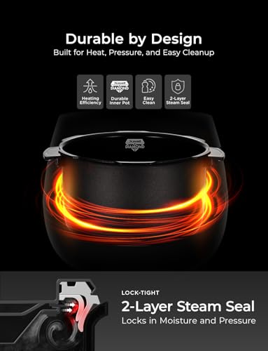 High Pressure Rice Cooker (10 cups / Black)