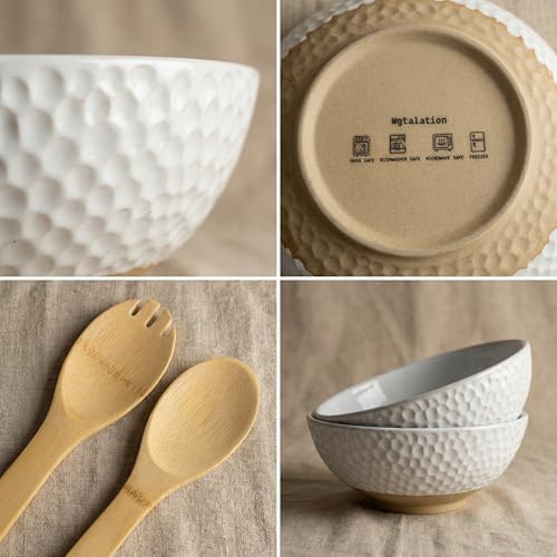 Large Ceramic Dinner Bowl Set (9.5“)