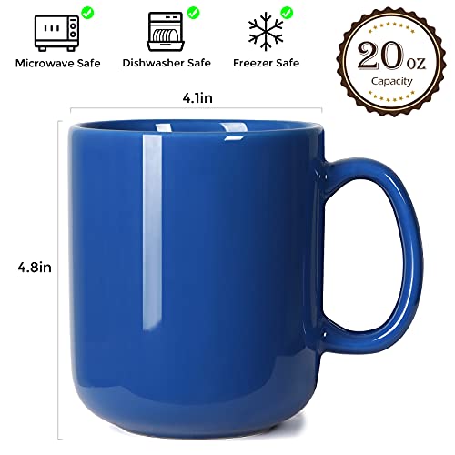 20 OZ Large Coffee Mug (Blue)