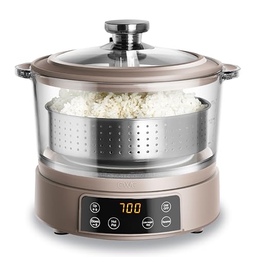 Glass Mini Low Carb Rice Cooker