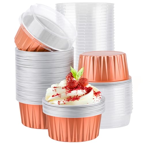 Cupcake Liners for Baking (Orange / 60pcs)