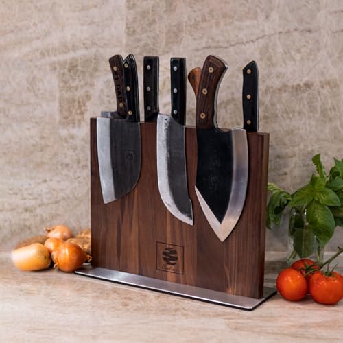 Walnut Magnetic Knife Holder