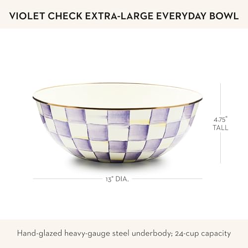 Everyday Bowl (Extra Large (1 Bowl) / Violet Check)