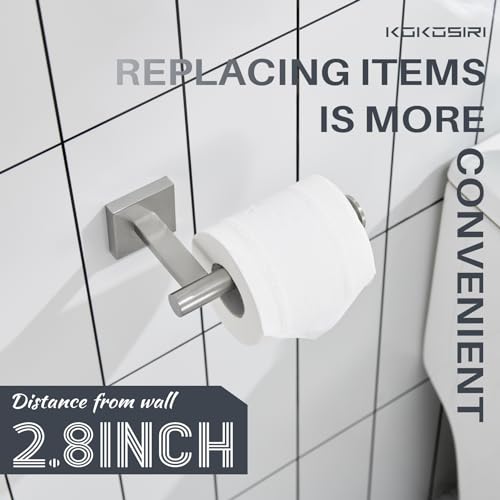 Toilet Paper Holder Tissue Paper Dispenser for Bathroom Toilet Roll Holder Wall Mounted