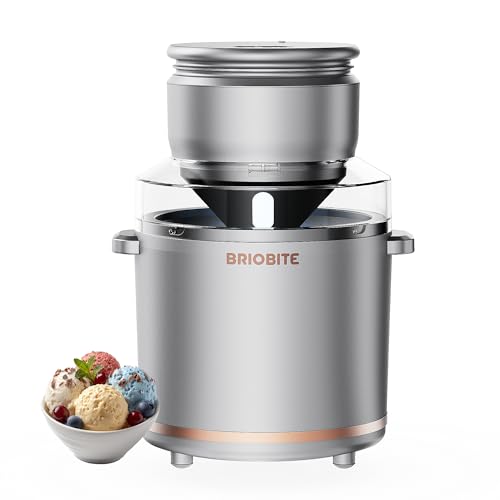 1.1 Quart Ice Cream Maker Machine (Silver)