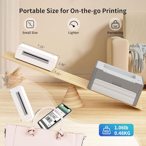Bluetooth Thermal Shipping Label Printer
