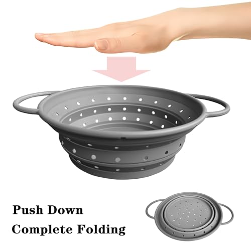 Collapsible Colander with Handle