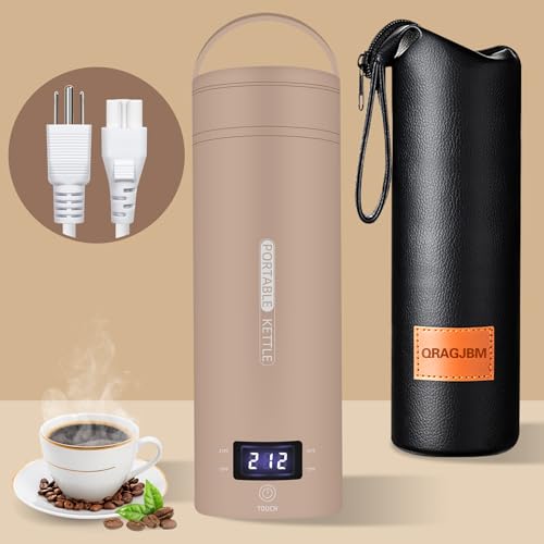 Portable Electric Kettle Travel (Khaki)