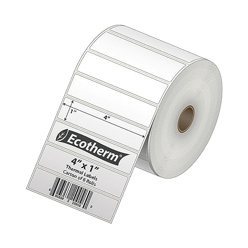 4" x 1" Thermal Labels (15000 Count)