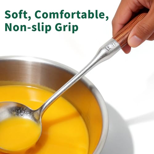 Newness Soup Ladle (Silver + Wood)