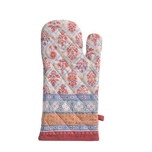 Maison d'Hermine Oven Gloves 100% Cotton Oven Mitt (025 - Romane / 7.5" x 13" (Oven Mitt))