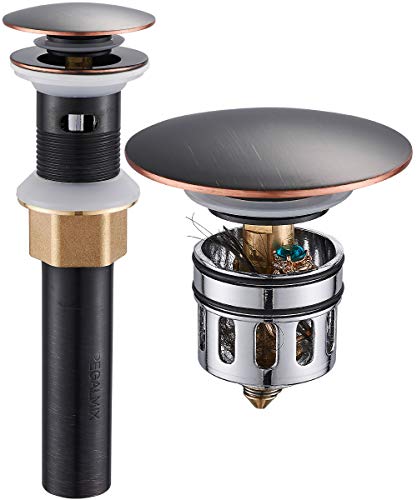 Vessel Sink Drain (With Overflow / Oil-rubbed Bronze)