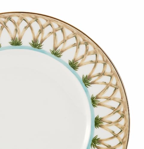 897295 British Colonial Bamboo Accent Plates (Accent Plates, Set of 4)